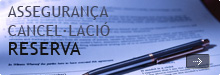 assegurança cancel·lació reserva